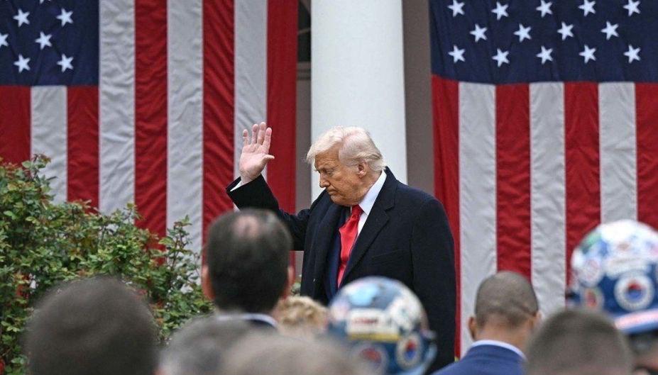 Donald Trump at Army Military Bank partnership announcement